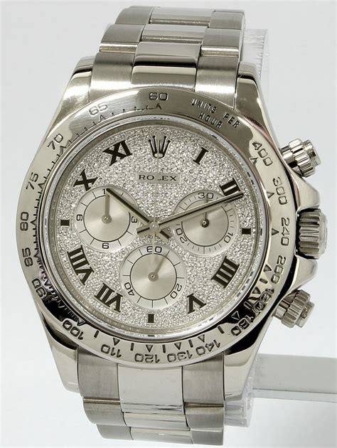 white gold daytona rolex|18k gold Rolex daytona.